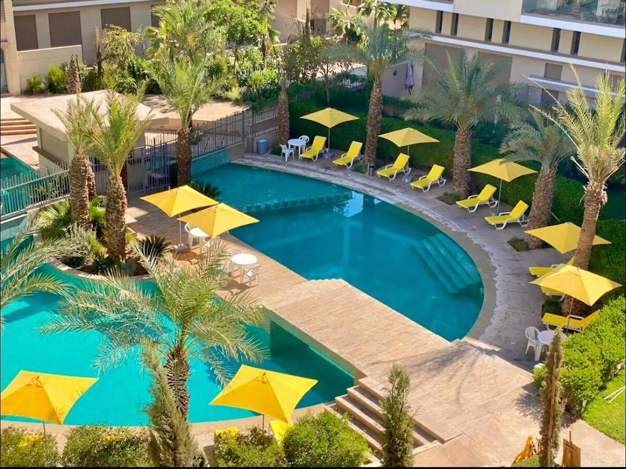Appartamento Pearl Garden Studio Luxueux Piscine Sunny Terrasse Marrakesh