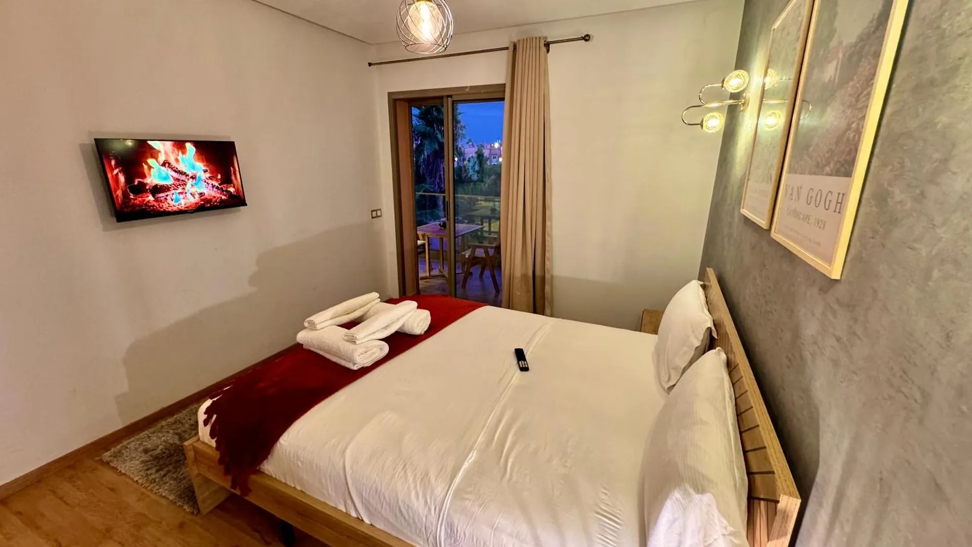 Pearl Garden Studio Luxueux Piscine Sunny Terrasse Marrakesh Appartamento
