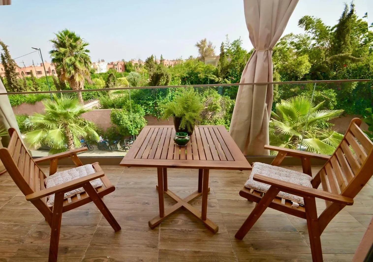 Pearl Garden Studio Luxueux Piscine Sunny Terrasse Marrakesh Appartamento