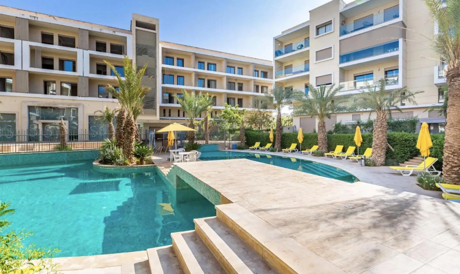 Pearl Garden Studio Luxueux Piscine Sunny Terrasse Marrakesh