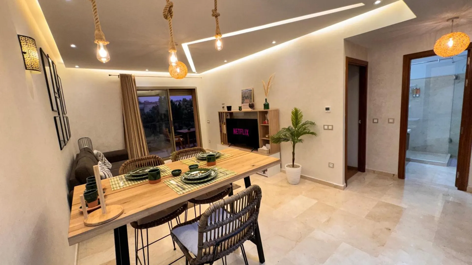 Pearl Garden Studio Luxueux Piscine Sunny Terrasse Marrakesh Marocco