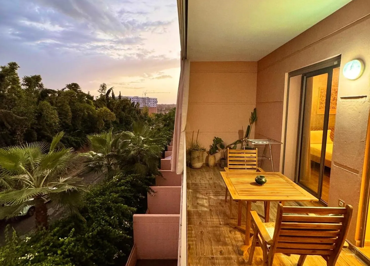 Appartamento Pearl Garden Studio Luxueux Piscine Sunny Terrasse Marrakesh