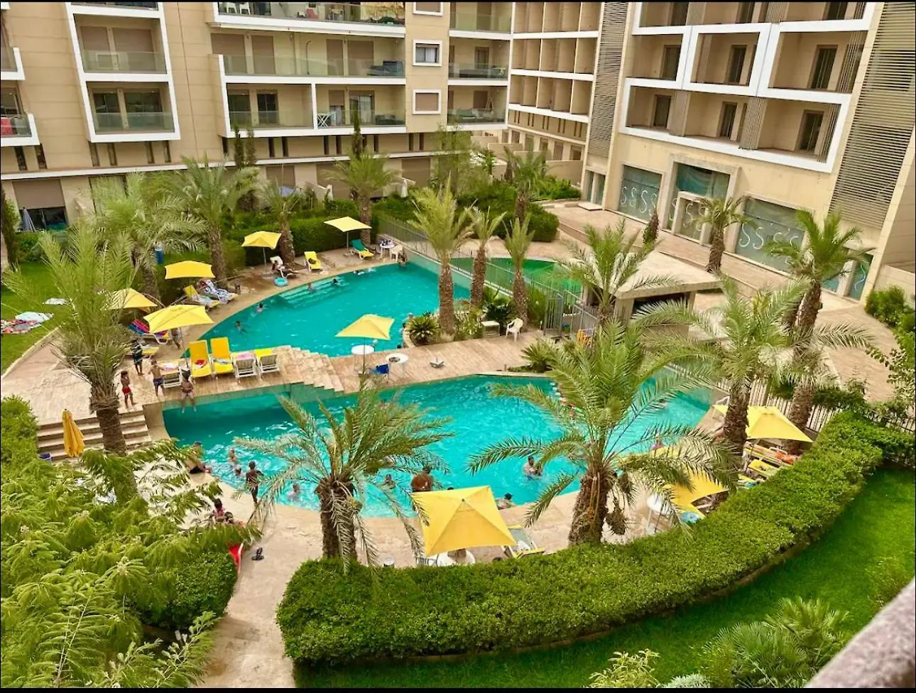 Pearl Garden Studio Luxueux Piscine Sunny Terrasse Marrakesh
