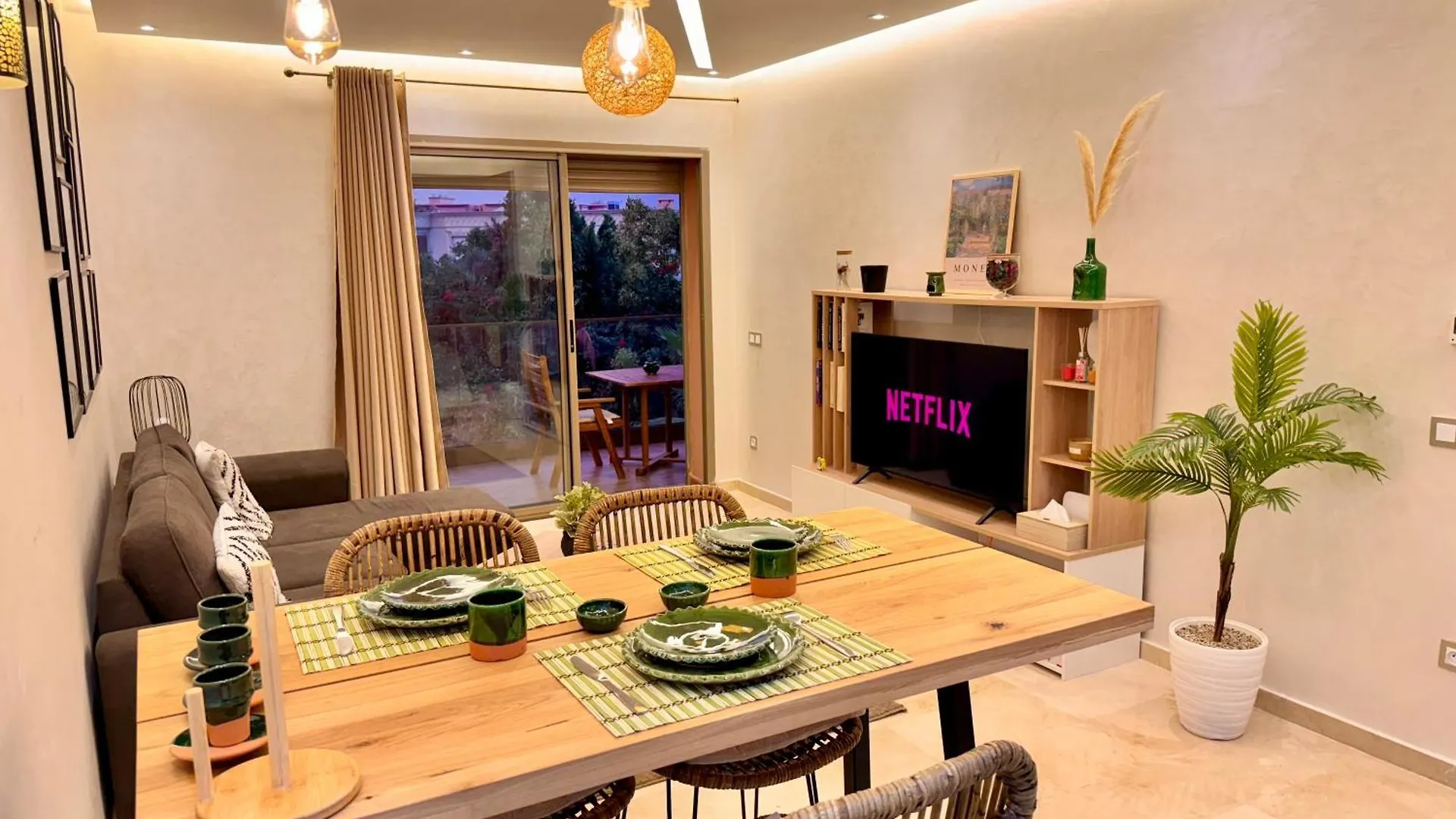 Pearl Garden Studio Luxueux Piscine Sunny Terrasse Marrakesh Morocco