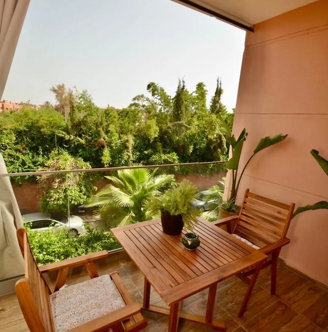 Pearl Garden Studio Luxueux Piscine Sunny Terrasse Marrakesh