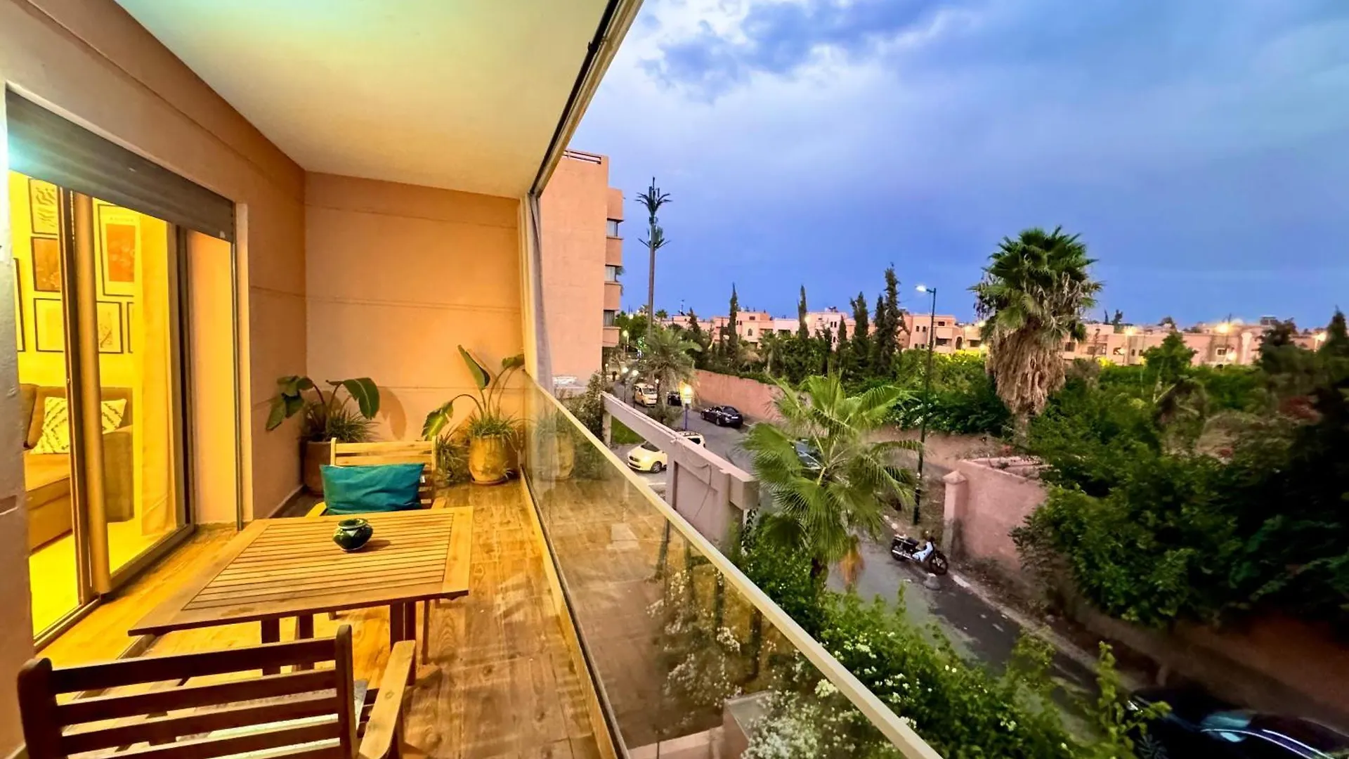 Apartment Pearl Garden Studio Luxueux Piscine Sunny Terrasse Marrakesh