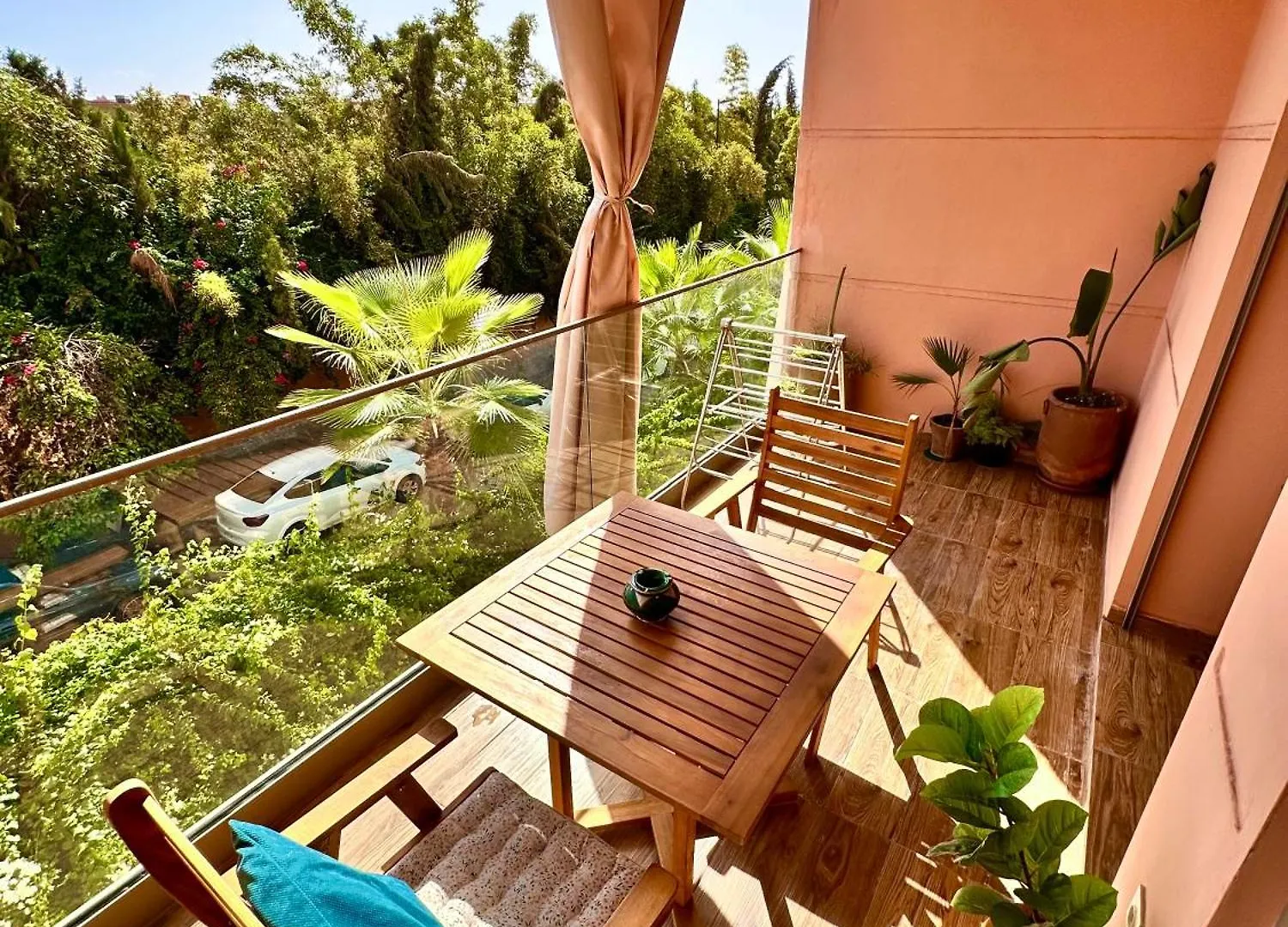 Pearl Garden Studio Luxueux Piscine Sunny Terrasse Marrakesh Apartment