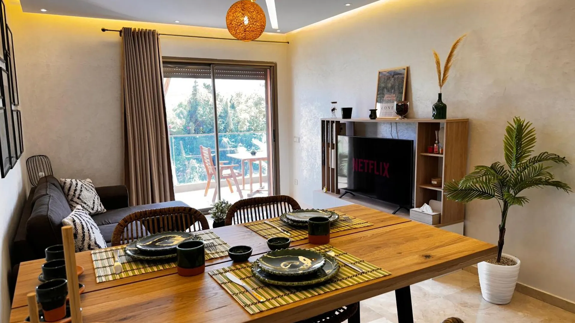 Pearl Garden Studio Luxueux Piscine Sunny Terrasse Marakeş 0*,  Fas