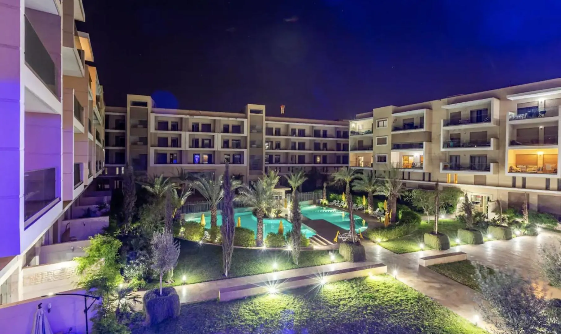 Daire Pearl Garden Studio Luxueux Piscine Sunny Terrasse Marakeş